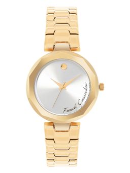 French Connection - Women Silver Round Dial Analog Watch - FCH08GM (M)