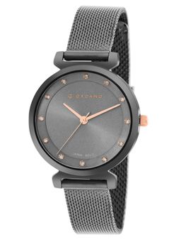 Giordano - Women Grey Round Dial Analog Watch - GZ-60039-33 (M)