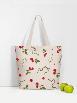 EcoRight - Mon Cherry Large Zipper Tote Bag