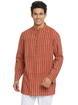 Fabindia - Cotton Comfort Fit Short Kurta