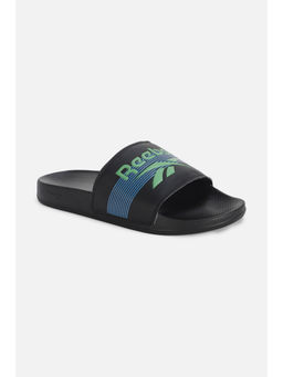 Reebok - Black & Navy Blue Men Icon Sliders