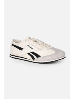Reebok - Cream & Black Unisex Super Club Classic Leather Sneakers