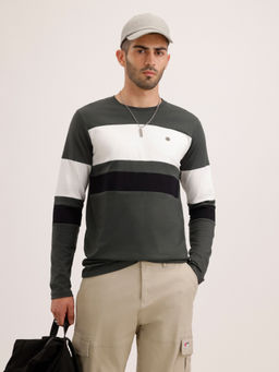 WROGN - Slim Fit Cut And Sew Long Sleeved T-Shirt