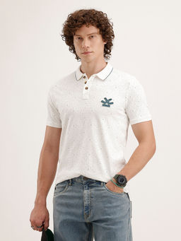 WROGN - Slim Fit Patch Detailed Polo T-Shirt