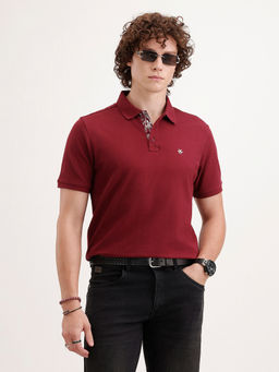 WROGN - Slim Fit Solid Polo T-Shirt