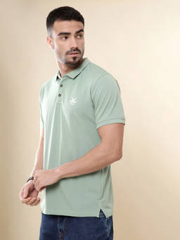 WROGN - Basic Green Pop Polo T-Shirt