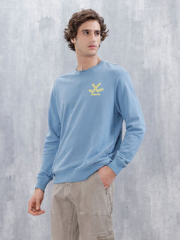 WROGN - Mens Casual Comfort Fit Branded Sweatshirt