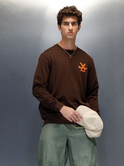 WROGN - Mens Comfort Fit Branded Sweatshirt