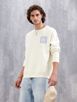 WROGN - Looper Terry Comfort Fit And Logo Branding Sweatshirt