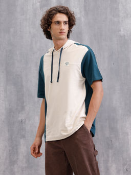 WROGN - Asymmetrical Colour Blocked T-Shirt