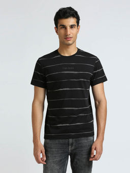 Pepe Jeans - Black Stripes Short Sleeved T-Shirt