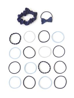 Accessorize London - Girls School Hair Pony Pack of 18