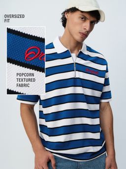 The Souled Store - Originals: Boston Blue Polo T-Shirt