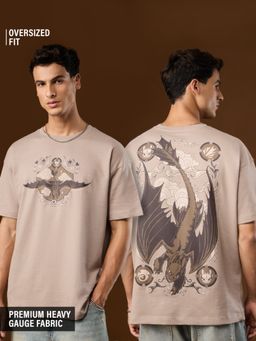 The Souled Store - Httyd: Let's Fly Beige T-Shirt