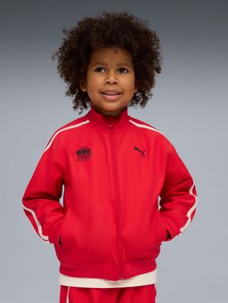 Puma - Red Casual Solid Plain Polyester 1 Jacket