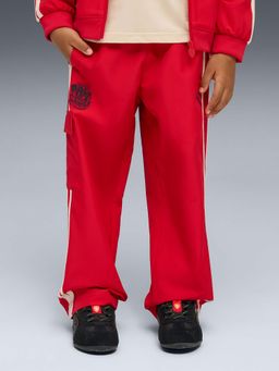 Puma - Red Casual Solid Plain Polyester 1 Trouser
