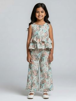 KEVORA APPARELS - Multi-Color Casual Floral Polycotton Co-ord Sets