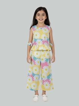 KEVORA APPARELS - Multi-Color Casual Floral Polycotton Co-ord Sets