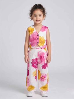 KEVORA APPARELS - Multi-Color Casual Floral Cotton Co-ord Sets