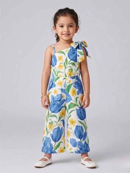 KEVORA APPARELS - Multi-Color Casual Floral Cotton 1 Jumpsuit