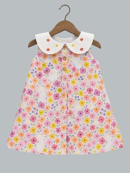 KEVORA APPARELS - Multi-Color Casual Floral Polycotton 1 Dress