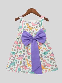KEVORA APPARELS - Multi-Color Casual Printed Polycotton 1 Dress