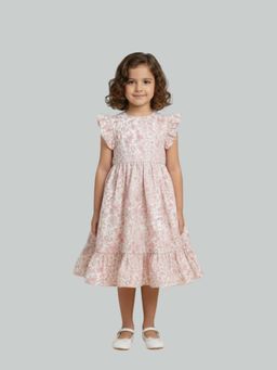 KEVORA APPARELS - Multi-Color Casual Floral Polycotton 1 Dress