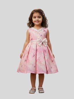 KEVORA APPARELS - Multi-Color Casual Printed Polycotton 1 Dress