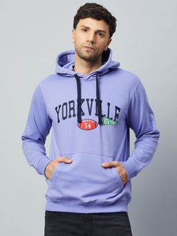 Club York - Lilac Printed Hoodie