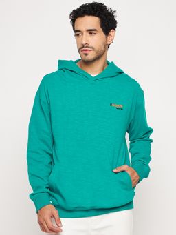 Club York - Teal Solid Hoodie
