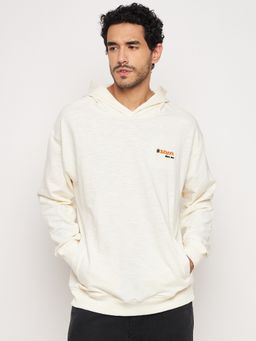 Club York - Off White Solid Hoodie