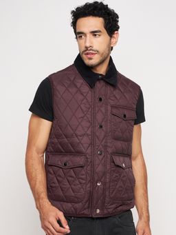Club York - Wine Front Zipper Jacket