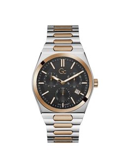 GC - Men Black Round Analog Watch Z40001G2MF (M)