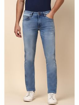 Allen Solly - Men Blue Slim Mid Wash Jeans