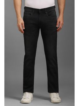 Louis Philippe - Men Black Dark Slim Jeans
