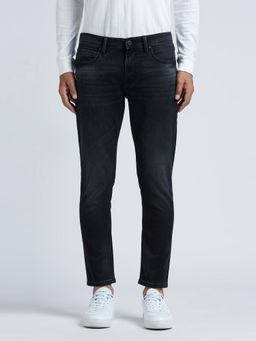 Pepe Jeans - Oliver Black Mid Rise Blue Ankle Jeans