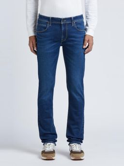 Pepe Jeans - Vapour Blue Mid Rise Slim Stretch X Jeans