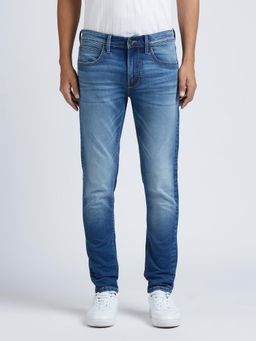 Pepe Jeans - Chinox Blue Mid Rise Blue Jeans