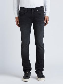 Pepe Jeans - Vapour Black Mid Rise Slim Jeans