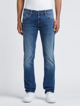 Pepe Jeans - Vapour Blue Mid Rise Slim Jeans