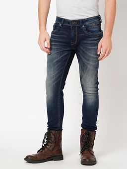 ROOKIES - Mens Lowries Slim Jeans with Tapered Ankle