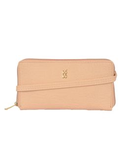 Baggit - Sesi Large Beige Zip around Wallet