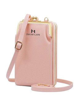 Inkmilan - Light Pink Crossbody Bag for Women