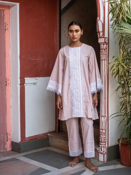 Avaasya Jaipur - Roma Kurta Pants-Chic Pink (Set of 2)