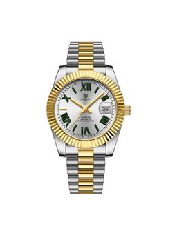 Carlton London - Charles Men White Analog Watch CLRLM-002 (M)