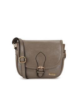 KLEIO - Snake Faux Leather Side Cross Body Sling Bag for Women's /Girls (HO8053KL-GY)(GREY)
