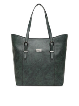 KLEIO - PU Leather Spacious Tote Handbag for Women