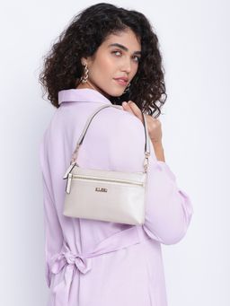 KLEIO - Causal Lightweight Short Sling Shoulder Handbag for Women Girls - Cream