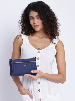 KLEIO - Causal Lightweight Short Sling Shoulder Handbag for Women Girls - Blue