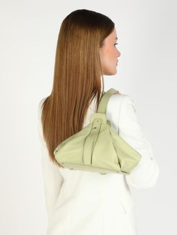 KLEIO - Vegan Leather Soft Structured Shoulder Handbag for Women